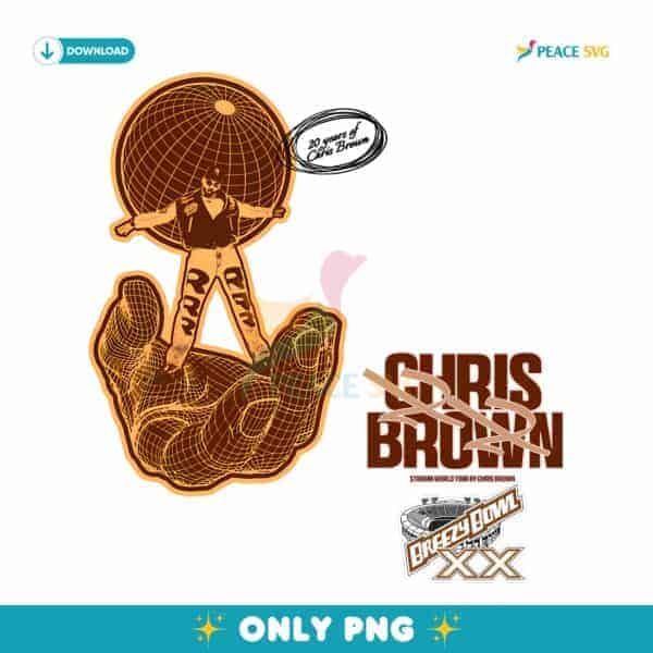 Chris Brown Breezy Bowl Xx World Tour PNG