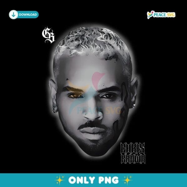 Chris Brown Face Breezy Bowl Xx PNG