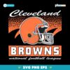 Cleveland Browns Historic Waver Football Helmet SVG