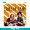 Cream Band Eric Clapton Ginger Baker Jack Bruce Vintage Rock PNG