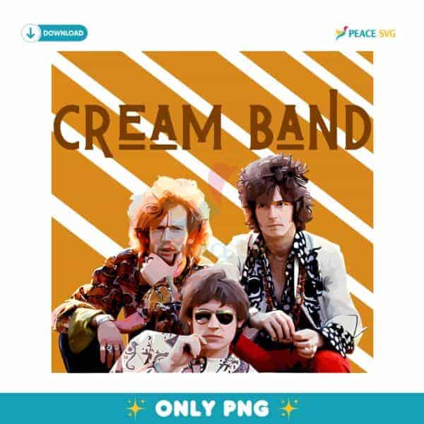Cream Band Eric Clapton Ginger Baker Jack Bruce Vintage Rock PNG