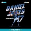 Daniel Jones Indianapolis Name Number Quarterback Football PNG