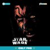 Darth Maul Star Wars Phantom Menace Dark Side Sith Clone Wars Disney PNG