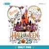Disney Halloween 2025 Mickey And Friends Family Vacation Matching Custom PNG