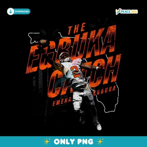 Emeka Egbuka Tampa Bay One Handed Catch PNG
