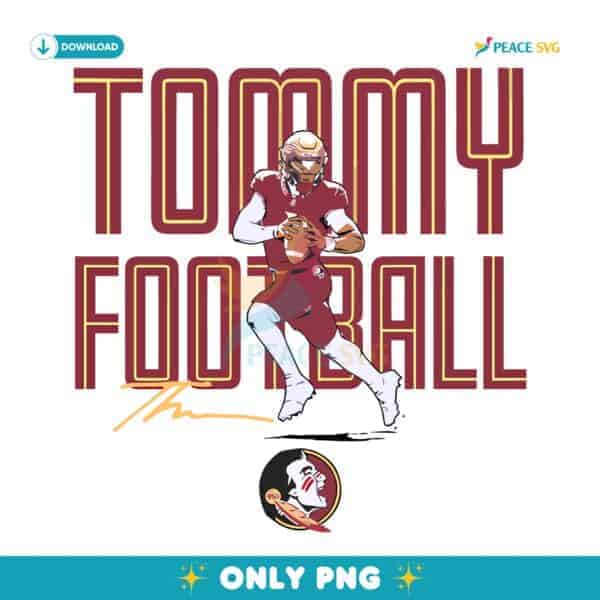 Fsu Football Tommy Castellanos Tommy Football PNG