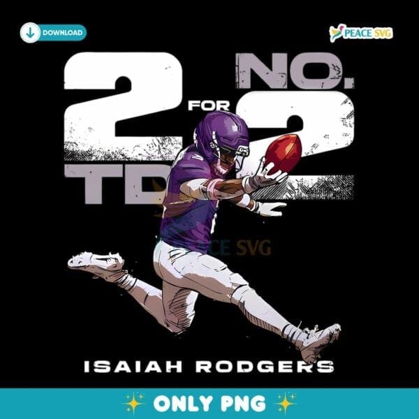 Isaiah Rodgers Minnesota 2 For 2 PNG