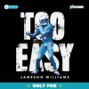 Jameson Williams Detroit Too Easy PNG