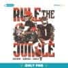 Joe Burrow Cincinnati Rule The Jungle PNG