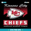 Kansas City Chiefs Historic Waver Football Logo SVG