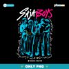 Kpop Demon Hunters Saja Boys 1000 Percent You Tie Dye PNG
