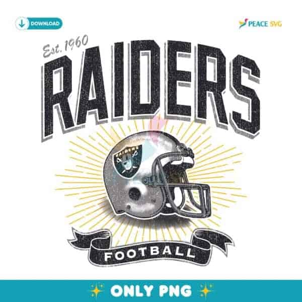 Las Vegas Raiders Historic Prime Football Helmet PNG