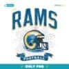 Los Angeles Rams Historic Prime Football Helmet PNG