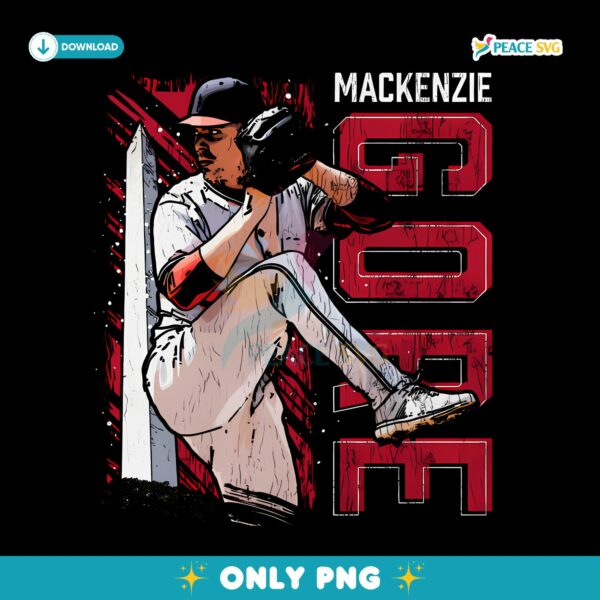 Mackenzie Gore Washington Gritty PNG