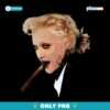 Madonna Smoking Cigar Vintage Pop Icon PNG