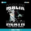 Malik Heath Green Bay Toe Drag Swag PNG
