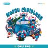 Merry Christmas 2025 Stitch Truck PNG