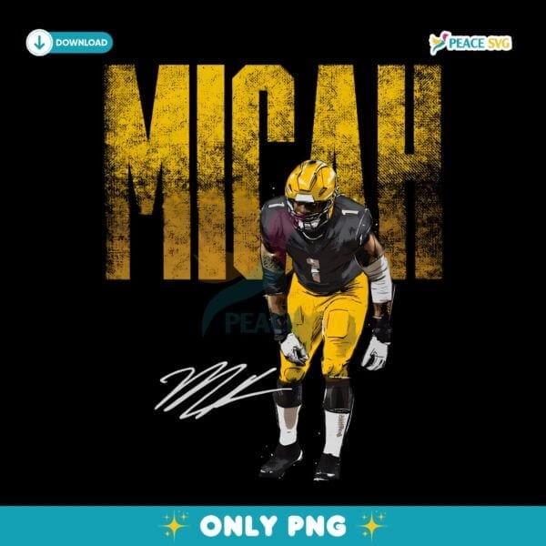 Micah Parsons Green Bay Bold PNG