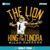 Micah Parsons King Of The Tundra The Lion Football PNG