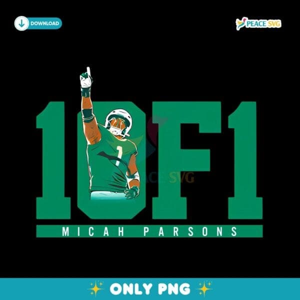Micah Parsons One Of One PNG