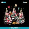 Mickey And Friends Christmas Tree Party Holiday Disney Family Matching PNG