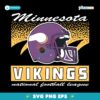 Minnesota Vikings Historic Waver Football Helmet SVG