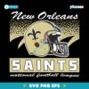 New Orleans Saints Historic Waver Football Helmet SVG