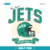 New York Jets Historic Prime Football Helmet PNG
