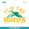 Philadelphia Eagles Flip The Birds Football Mascot SVG