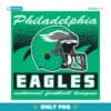 Philadelphia Eagles Historic Waver Football Helmet PNG