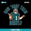 Philadelphia Eagles Jalen Hurts How Bout Them Birds PNG