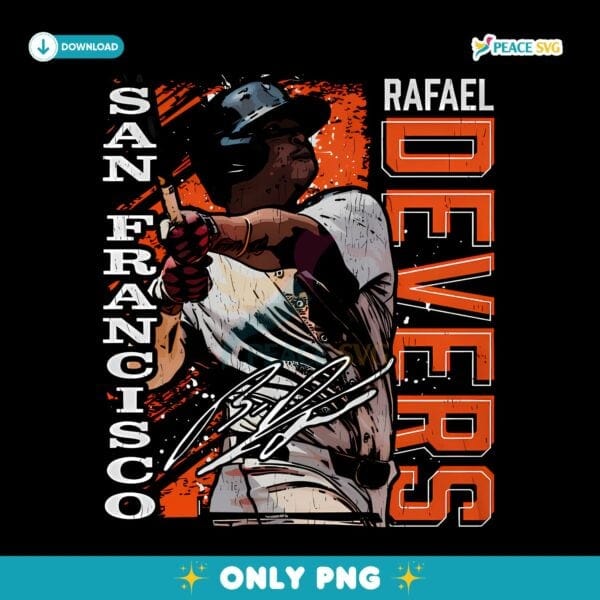 Rafael Devers San Francisco Gritty PNG