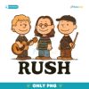 Rush Band Charlie Brown Peanuts Inspired Cartoon PNG