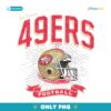 San Francisco 49Ers Historic Prime Football Helmet PNG