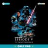 Star Wars The Empire Strikes Back Episode V Vintage Movie Poster PNG