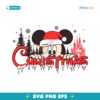 Vintage Disney Mickey Mouse Christmas Holiday PNG