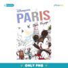 Vintage Disney Paris Oversized Mickey Mouse Eiffel Tower PNG