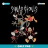 Vintage Mickey Mouse And Friends Squad Ghouls Halloween PNG
