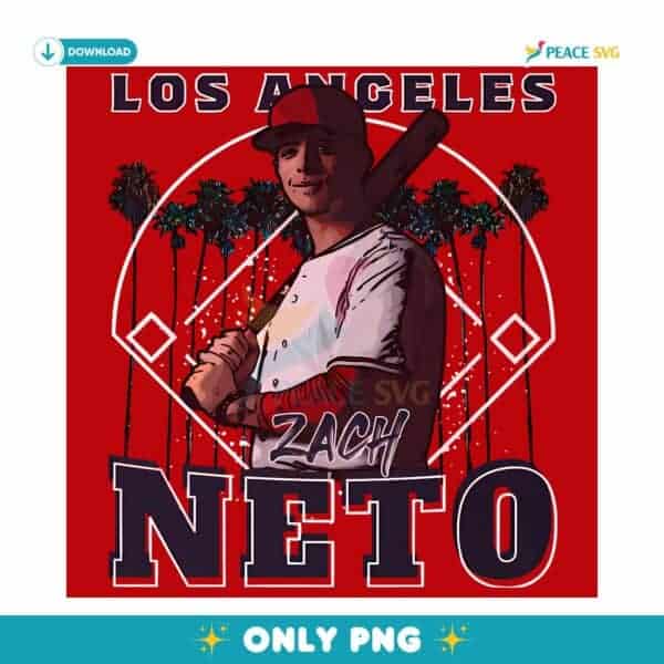 Zach Neto Los Angeles A Gritty PNG