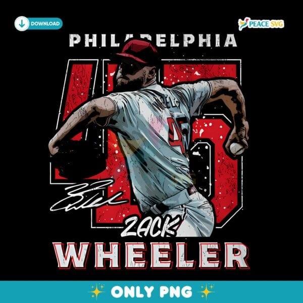 Zack Wheeler Philadelphia Gritty PNG
