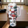 Lightning McQueen Tumbler: Custom Rusteze Cars Coffee Cup 40oz