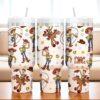 Custom Disney Toy Story Woody 40oz Tumbler Personalized With Handle Straw Disney Characters Christmas Gift Tumbler - Image 2