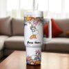 Custom Daisy Duck 40oz Tumbler: Stainless Steel Cup for Women - Image 3