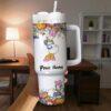 Custom Daisy Duck 40oz Tumbler: Stainless Steel Cup for Women