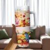 Personalized Winnie the Pooh Tumbler: Classic Pooh Inspired 40oz Metal Cup - Image 4