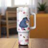 Disney Eeyore 40oz Tumbler Cup Winnie the Pooh Drinkware Custom Eeyore Stainless Steel Cup - Image 2