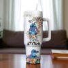 Personalized Stitch 40oz Tumbler: Stainless Steel Engraved Cup