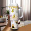 Custom Winnie the Pooh Tumbler 40oz, Disney Pooh Stainless Tumbler, Pooh Honey Tumbler Cup, Cartoon Movie Tumbler With Handle - Image 4