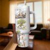 Custom Winnie the Pooh 40oz Tumbler Pooh and Friends Insulated Cup Disney Cartoon Tumbler Gift for Her Him - Image 8