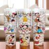 Personalized Christmas Mickey And Friends 40oz Tumbler, Christmas 40 oz Tumbler, Disney Christmas Gifts Tumbler
